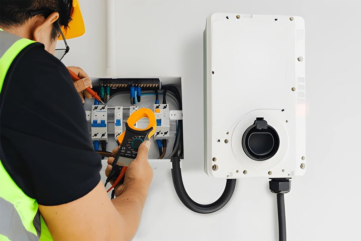 EV charger installation